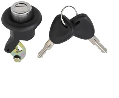 Kit complet de remplacement de serrure de coffre arrière et jeu de clés doubles pour véhicules Select pour Dacia (pour Logan/Sandero/pour Duster)