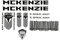 Fahrrad Dekor Satz Aufkleber Rahmen Frame Decal Sticker Mc Kenzie Schwarz Weiß