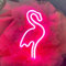 Flamingo Leuchtreklame Neon Light Sign USB/Batteriebetriebene Neon Wandleuchte Dekor für Kinderzimmer Neon-Nachtlicht LED-Neon-Wand-Kunst-Flamingo Licht für Party Weihnachtsbar