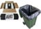 Black Wheelie Bin Liner Refuse Sacks Rubbish Sacks Strong Bin Bags Waste Recycling Rubbish Dustbin Bags XXL (10 Bags)