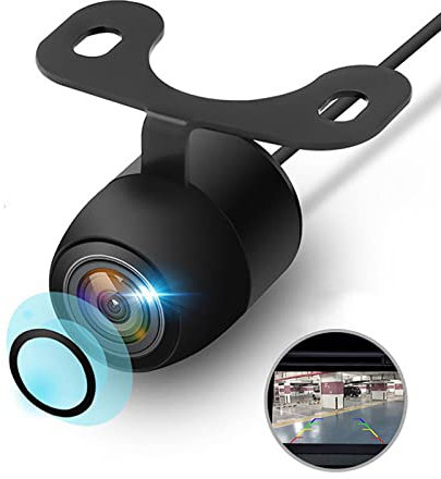 Car Backup Camera, Ultra HD Rear View Camera with Night Vision, Universal Car Front/Side/Rear View Camera 170° Wide View Angel, for Universal Cars, SUV, Trucks, RV and More