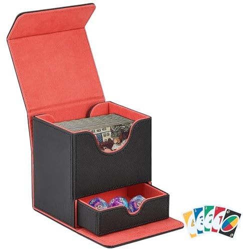 Beatoply Deck Box für Magic the Gathering Karten, MTG Deck Box - Große Sammelkarten Box - Kartenbox Spielkarten - Magic Kartenhüllen - Karten Aufbewahrungsbox