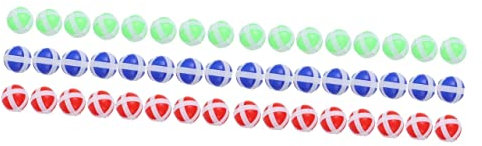 Toyvian 48 STK Klebriges Ballspielzeug Sticky Ball Deckenspiel Dart Bälle Werfen Spielzeug Mit Klebrigen Bällen Sucker-Darts-Spiel Led-zubehör Fang Den Ball Draussen Eltern-Kind PVC
