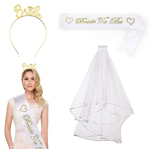 Addio Al Nubilato, Addio al Celibato e Nubilato Decorazione, Addio Al Nubilato Gadget, Velo Sposa Addio Al Nubilato, Addio Nubilato, Team Bride Gadget, Bride to Be Addio Al Nubilato