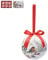 DV Christmas Tree Decoration Ornaments Baubles Festival Holiday Decor Set Of 6 Gift Boxed (Christmas Robins)