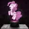 Nachtlicht für Kinder Pinkie Pie Pony deko kinderzimmer. Geschenk Weihnachten Mädchen 4, 5, 6, 7, 8, 9, 10 Jahre. Nachttischlampe Pinkie Pie Pony Jugend Einhorn Pony