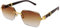 LOJUDI Randlose Sonnenbrille Herren Damen - Retro Rechteckig Rahmenlose Coole Sonnenbrillen Ohne Rahmen Vintage 90er Jahre Brille mit UV400 Schutz-Gold/Braun