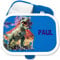 Campus Mepal - Dino - Kinder Brotdose mit Dino-Motiv T-Rex | Einschulungsgeschenk | Dinosaurier Lunchbox für Jungen | Ideal für Kindergarten und Kinderkrippe - 750 ml - Blau