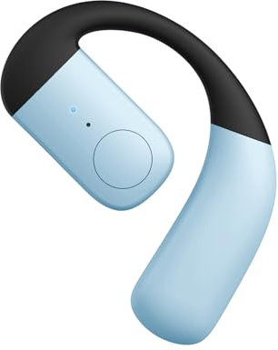 Wireless Single Earbud Bluetooth Headset mit Mikrofon Handy Telefon Freisprech Open Ear Einzeln Sportkopfhörer Kabellos mit Ohrbügel Schnurlos Ohrhörer Freisprecheinrichtung Ohr für Sport Fahren
