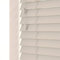 Cloud 50mm Faux Wood Venetian Blinds Fine Grained With Strings 120cm Drop 180cm Wide