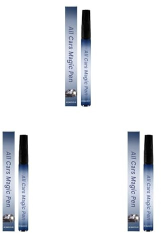 YWBleked Stylo Efface Rayures Profondes Nouveau Modèle Crayon Rayure Universel Toutes Peintures Polish Carrosserie Voiture Stylo Anti Rayure Retouche Réparation Magique Correcteur Eraflures (3pcs)