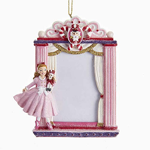 Kurt S. Adler Nussknacker Suite Clara Bilderrahmen Weihnachtsbaum Ornament C7613 Neu