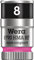 8790 HMA HF Zyklop Socket with 1/4 Drive with Holding Function, 8,0 mm