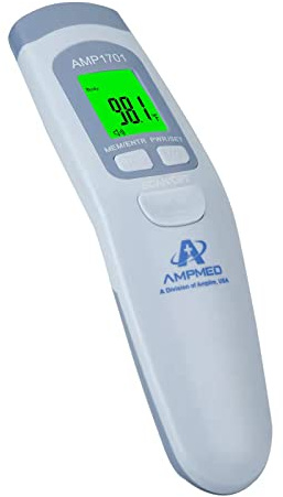 Amplim Medical Grade No-Touch Forehead Thermometer