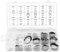Akozon Stop Ring Set Sicherungsring 150 Stück Snap Sicherungsring Sortiment Set 3mm-32mm 18 Größen mit Box C-Clip C-Ring Welle Befestigungsringe Elastischer Ring für Haltering Set