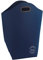 WENKO Wäschesammler Filz Blau - Wäschekorb aus recyceltem Material mit Tragegriffen Fassungsvermögen: 42 l, Polyester, 45 x 60 x 25 cm, Dunkelblau