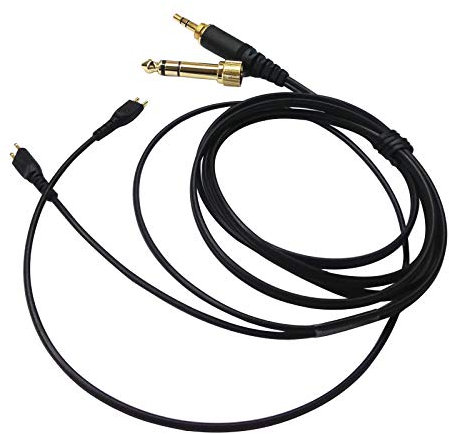 OFC kabel kompatibel mit Sennheiser HD25, HD 25-1, HD25-1 II, HD25-13, HD25-C, Amperior Kopfhörer, 1,5 m