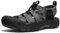 KEEN Herren Newport H2 Sandalen, Black Steel Grey, 43 EU