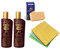 2 Flaschen AutopoliturMacBRITE Classic = 1000ml + 3 ILODA® Microfasertücher + 1x Politurschwamm, Lackpflege, Lackschutz, Lackversiegelung