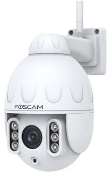 Foscam Cámara IP Wi-FI Domo PTZ Exterior 4MP con Zoom óptico x4 - SD4 Blanco