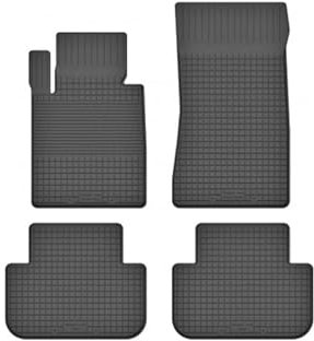Gummimatten Automatten Gummifussmatten Gummi Fußmatten Satz für BMW 3 E30 Bj. 1985-1994 HX_EX-19