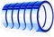 Sxdluzi 6 Rollen 20 Mm X 33 M Blaues WäRme Band, HitzebestäNdiges Temperatur Klebeband, WäRme üBertragung Band für WäRme Sublimation Presse