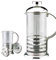 DAFUTA 800ml / 8-cup Stainless Steel Glass Cafetiere French Filter Coffee Press Plunger