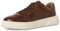 MARCO TOZZI by Guido Maria Kretschmer Herren Sneaker flach aus Leder mit Reißverschluss, Braun (Cognac), 41 EU