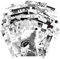 Adval9Vram 50 Stück Anime Panel Wand Collage Set Anime Manga Panels Ästhetische Bilder Klein Fotowand Poster Zimmer Wanddekoration Black White Wand Poster für Jungen Mädchen Teenager