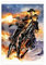 AmAzwi Ghost Rider Classic Art Poster 16 Leinwand Poster Wandkunst Dekor Druck Bild Gemälde für Wohnzimmer Schlafzimmer Dekoration Unrahmen: 20 x 30 cm