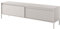Selsey Falsetto - TV-Lowboard Beige mit geriffelter Front, 187 cm
