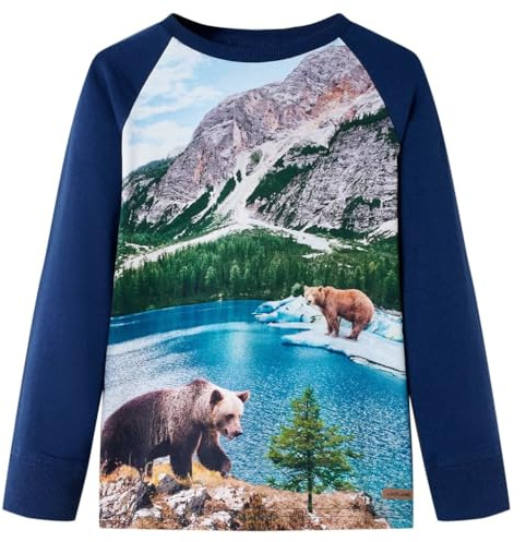 vidaXL Kinder Langarmshirt Kinder Langarmshirts Kindershirt