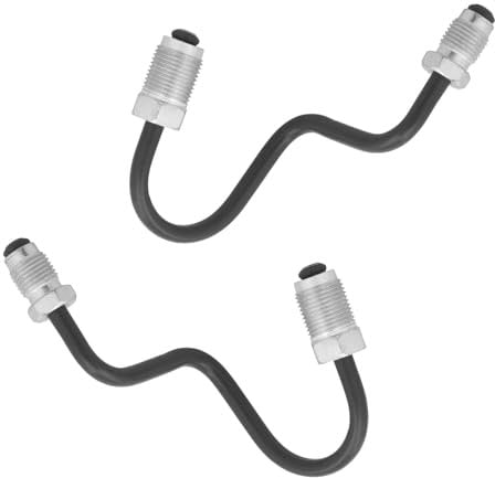 lcyen 2Pcs Car Brake Hoses 100mm Rear Brake Pipes,Brake Pipe Kit for VW Golf Mk5 Mk6 Passat CC B6 Beetle Touran Audi A3 Skoda Superb 1K0611763E 1K0611763F