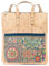 DeCarbonize Daypack Rucksack Shopper aus Kork Vegan Leder Nachhaltig Korktasche (Mandala V1)