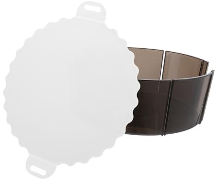 DECHOUS Cake Cutter Portion Marker 8-Slice Plastic Cake Slice Marker Baking Tool for Wedding Party Pie Pizza Cheese Cutting Device