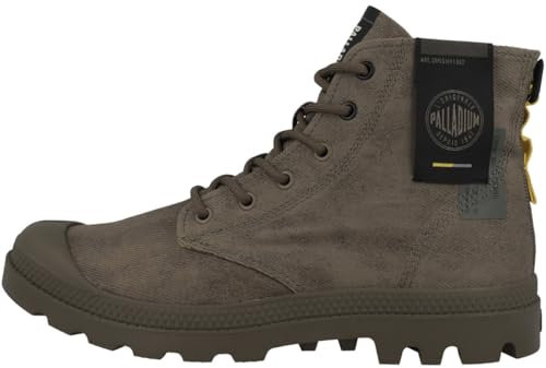 Palladium, stivali da uomo unisex Pampa Surplus, marrone maggiore (74389-213), 44.5 EU