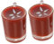 JOINPAYA 2St Mini-Kaffeetasse weinachts Weihnachten Geburtstagsgeschenk weinachtsgeschenke weihnachsgeschenk Kinderminiaturspielzeug Mini-Hausschmuck Harz Light Brown