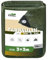 Covall Tarpaulin Waterproof Tarp Medium-Duty Groundsheet Sheet Cover 3x3m with eyelets 100g/m² Green Weatherproof Windproof UV-Resistant Tent Pool Roof Sandbox Boats Truck RV Car tarp