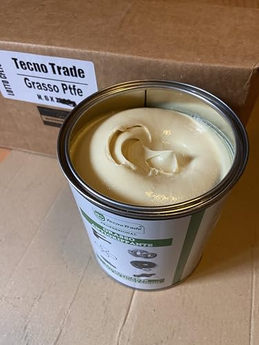 Grasso al PTFE Lubrificante e antigrippante universale persistente, TecnoTrade barattolo da 1000ml