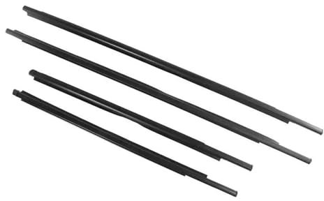 PGQSQVTXF Für Toyota Für Yaris Sedan 2007-2016 4-teiliges Dichtungsband Für Autotür Fenster Fensterleiste Gummidichtung