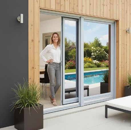 Silver Reflective Window Film 122cm x 10m, Mirror | Reflective PVC solar-control layer with UV rejection, ideal for privacy, glare reduction and heat blocking indoors.