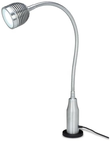 Bauer & Böcker LED-Arbeitsleuchte Flexi 900/41 (Böcker) Gesamtlänge: 600 mm/Leistung: 4,5 W/Leuchtstärke: 700 lm/Lichtfarbe: 6000 K/Schutzklasse: IP65, Aluminiumgehäuse mit Flexwelle