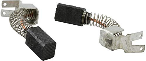 Kohlebürsten kompatibel mit Metabo SBEDV1000/2S R+L Bohrmaschine - 6,3x8x12mm - 2.4x3.1x4.7''