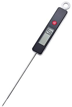 Gastromax 6697-1 Digitales Fleischthermometer, Stainless Steel, schwarz, eine grösse