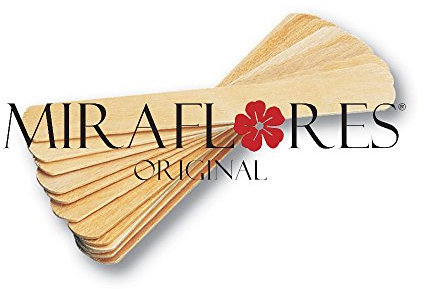 100 Holzspatel Wachs verteilen Mundspatel aus Holz Einweg - Spachtel für Anwendung Wachs - Depil für Arbeit von Genauigkeit und professionell - Material von Hoher Qualität