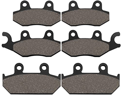 Cyleto Pastiglie Freno Anteriore e Posteriore per Suzuki AN 400 Burgman Skyware 400 2007-2013 AN400 Skywave/Burgman/ABS 2009-2013 AN 250 Skywave Type M 2007-2008