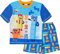 Numberblocks Boys Short Pyjamas Pjs Ages 3 to 7 Years Old (6_years) Blue