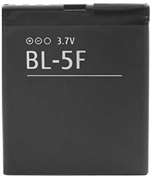 MeGgyc 1PCS 3.7V 950mAh Rechargeable Lithium Phone Battery BL 5F BL-5F BL5F For Nokia E65 N93I N72 N93 N95 N98 N99 6290 6210 X5 6710N