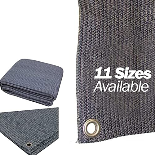 Leisurewize – Super Durable Breathable Awning Carpet Tent Groundsheet/Carpet Woven Picnic Blanket - Anthracite/Grey (2.5m x 4m)