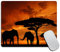 Tapis de souris rectangulaire en caoutchouc antidérapant pour gaming, bureau, ordinateur portable, PC, homme, femme, enfant, motif personnalisé mignon